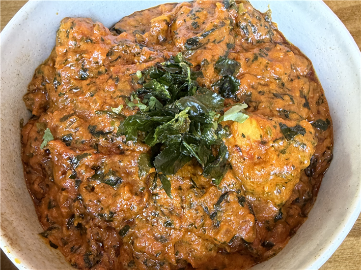 methi chicken